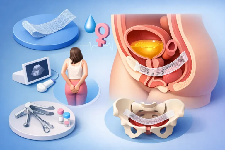 ¿Cuándo usar malla para incontinencia urinaria femenina?