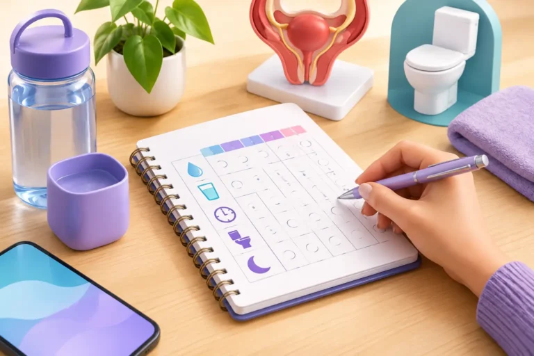 Cómo hacer un diario miccional femenino útil