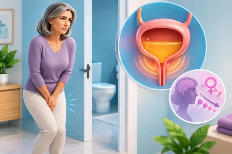 ¿La menopausia causa urgencia urinaria frecuente?