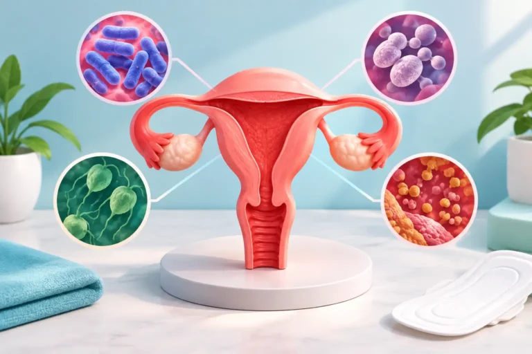 Infecciones vaginales más comunes y sus síntomas